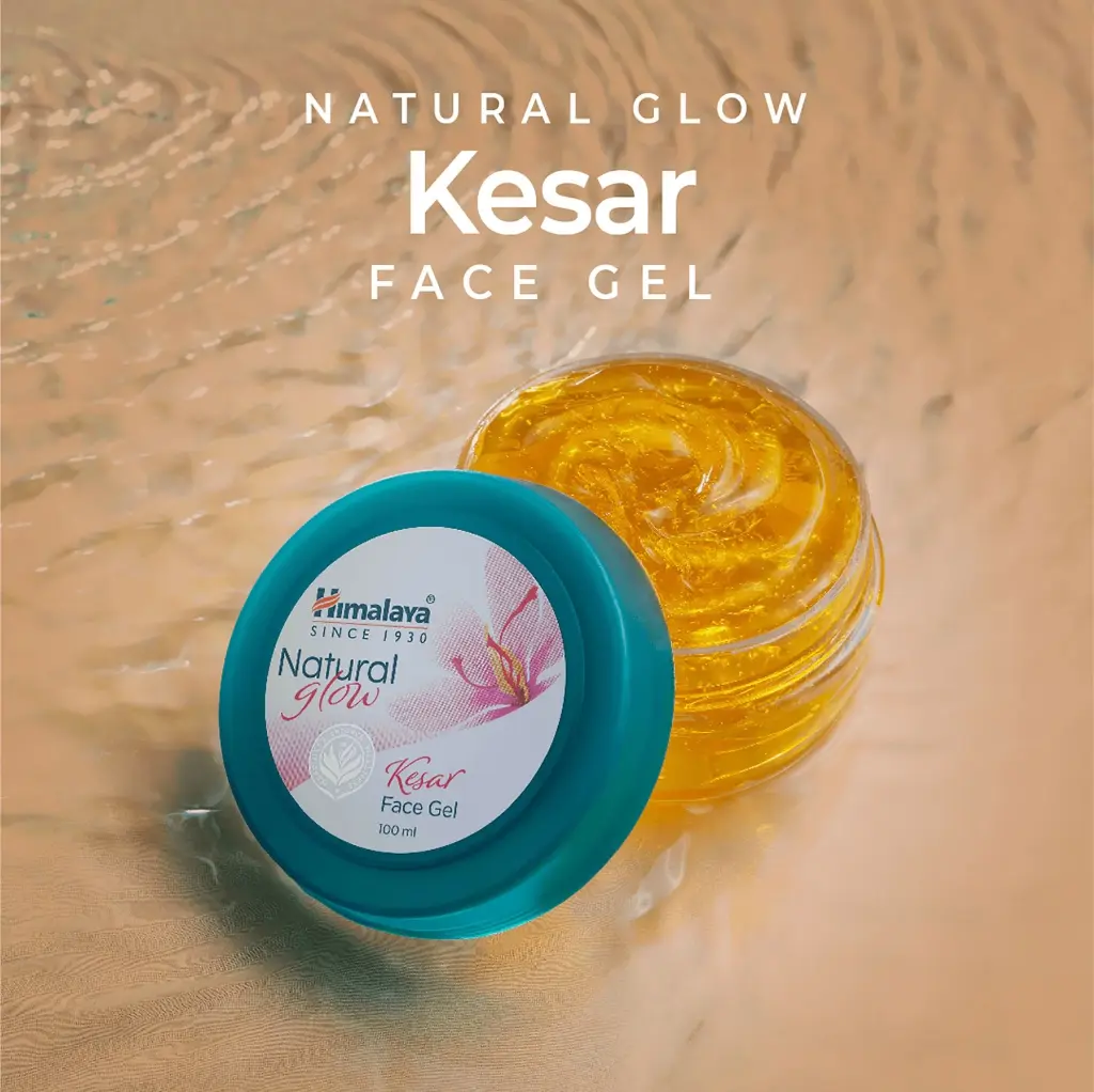 HIMALAYA NATURAL GLOW KESAR FACE GEL 100 ML 