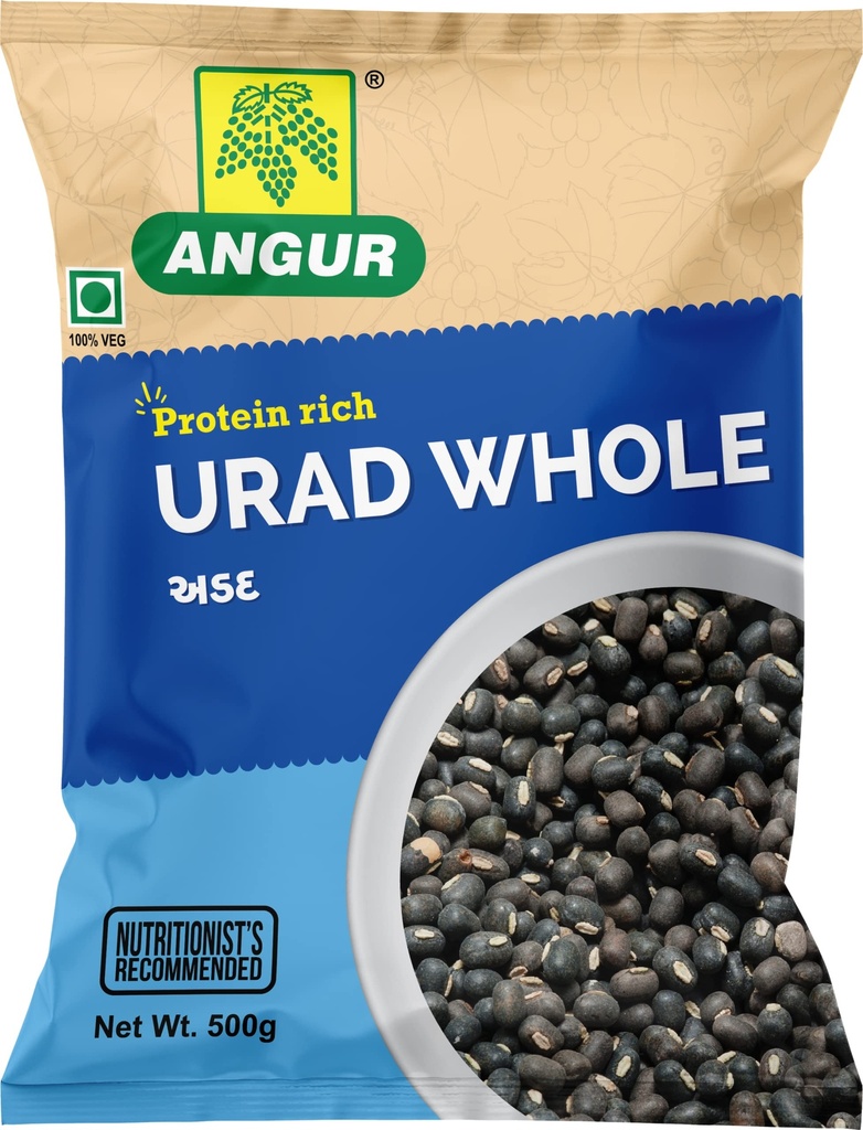 ANGUR PROTEIN RICH URAD WHOLE 500 G