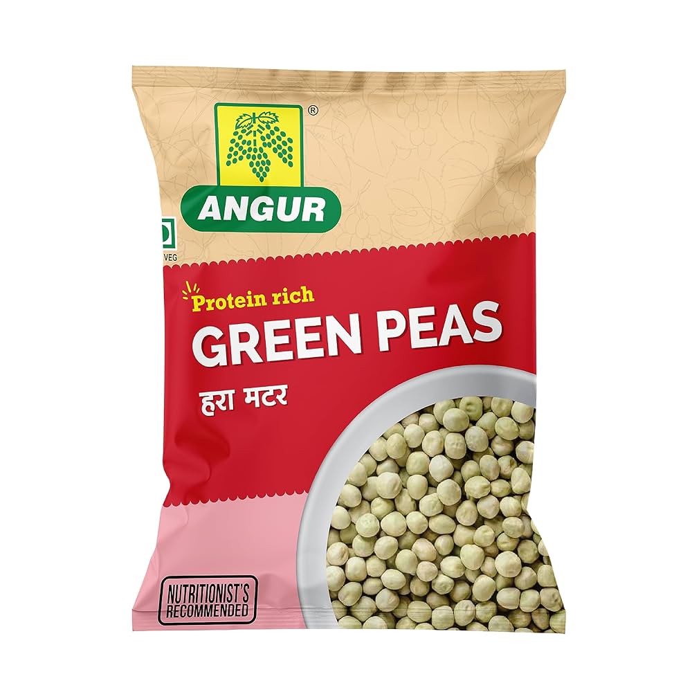 ANGUR PROTEIN RICH GREEN PEAS 500 G