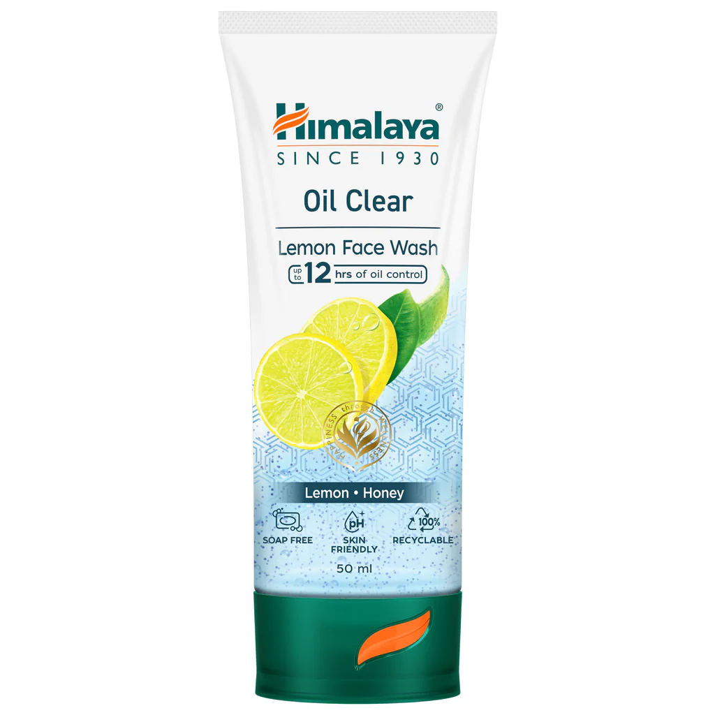 Himalaya Oil Clear Lemon Face Wash 100ml Get 50ml Face Wash Free 