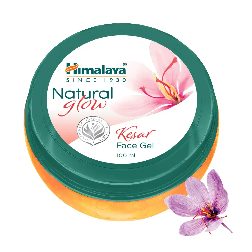 HIMALAYA NATURAL GLOW KESAR FACE GEL 100 ML 