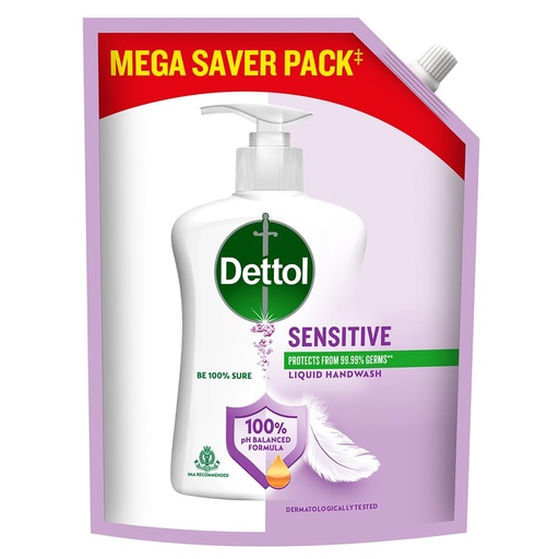 DETTOL LIQUID SENSITIVE HAND WASH 1350 ML