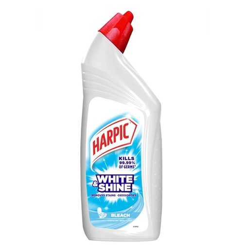 HARPIC WHITE & SHINE BLEACH TOILET CLEANER 1L