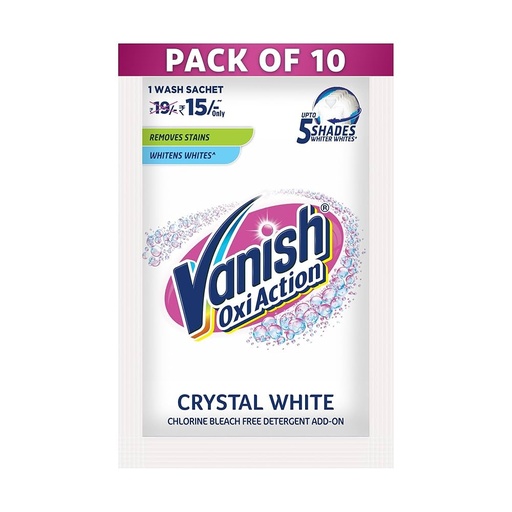 VANISH OXI ACTION CRYSTAL WHITE POWDER 30 GM  