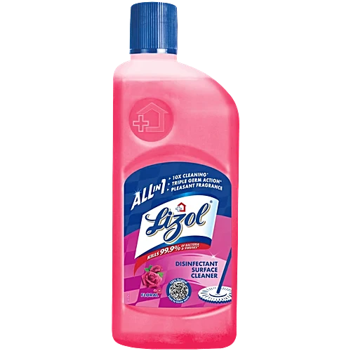 LIZOL DISINFECTANT SURFACE CLEANER LIQUID - FLORAL 500 ML