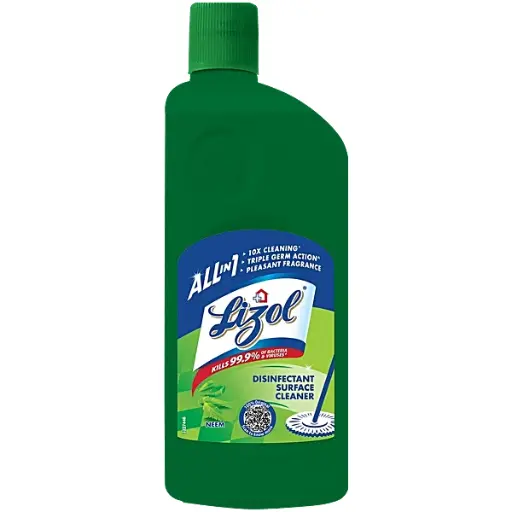 LIZOL DISINFECTANT SURFACE CLEANER LIQUID - NEEM 500 ML