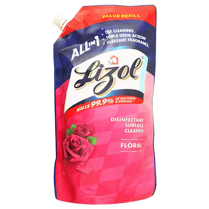LIZOL DISINFECTANT SURFACE CLEANER LIQUID - FLORAL 750 ML
