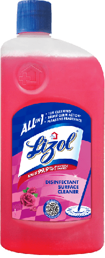 LIZOL DISINFECTANT SURFACE CLEANER LIQUID - FLORAL 975 ML