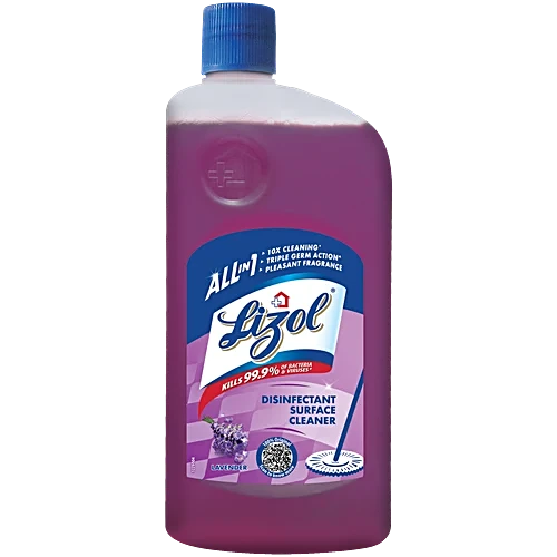 LIZOL DISINFECTANT SURFACE CLEANER LIQUID - LAVENDER 975 ML