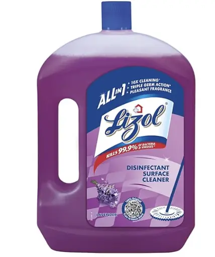 LIZOL DISINFECTANT SURFACE CLEANER LIQUID - LAVENDER 2L