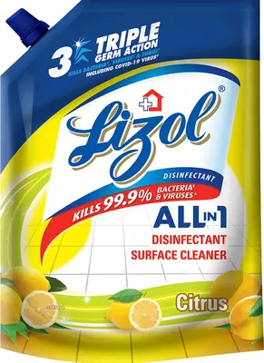 LIZOL DISINFECTANT SURFACE CLEANER LIQUID - CITRUS 1.8L
