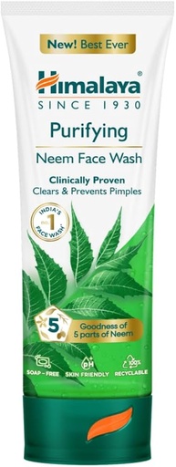 Himalaya Purifying Neem Face Wash 100ml